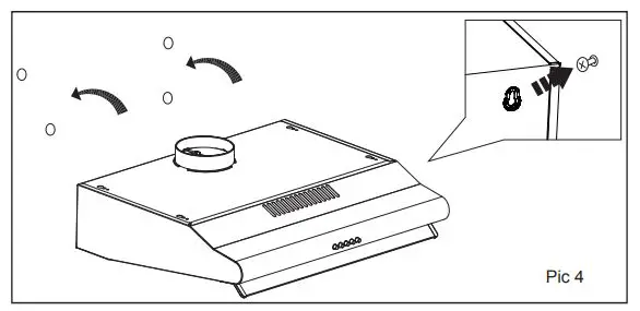 Hisense HHO60PABL Cooker Hood - pic 4