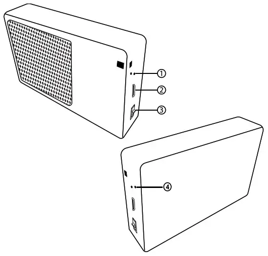MOSSLOO 719745 Looking Glass Bluetooth Speaker