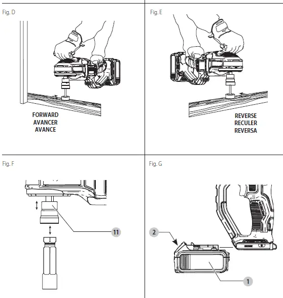 DEWALT-DCD443 20V Max 716 Inch 11 mm Quick-Change-Compact-Stud and-Jois- Drill fig 2