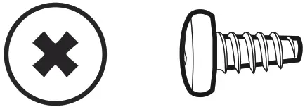 DELLA Electronic Window Air Conditioner- Screws