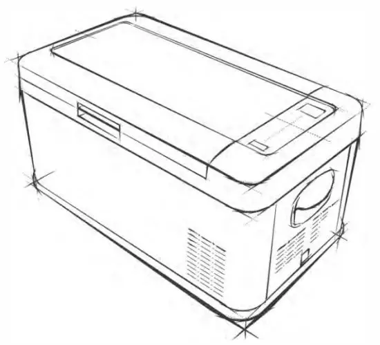 BRASS MONKEY GH-2006 25L Fridge and Freezer