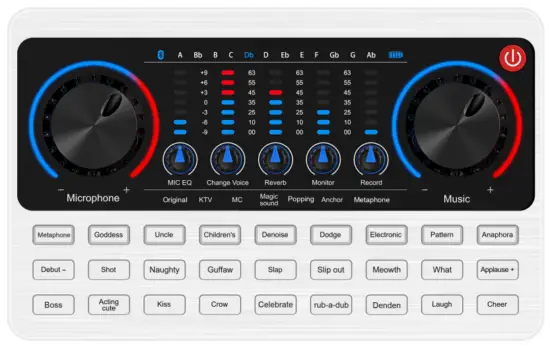 tenlamp V10 Professional Live Sound Card for Streamer