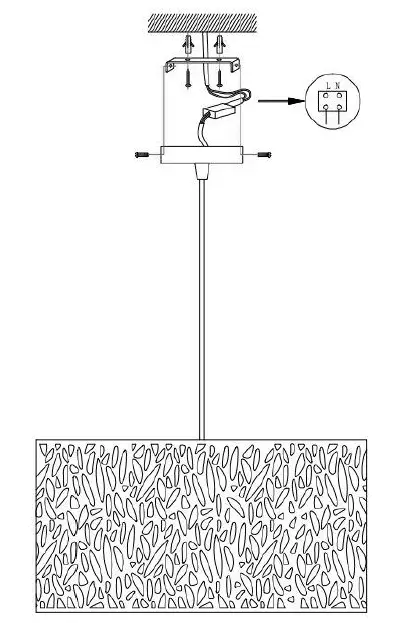 Meadow Shaded pendant