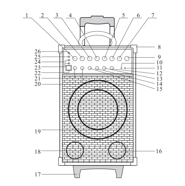 PYLE-PWMA230BT-Wireless-Portable-PA-System-1