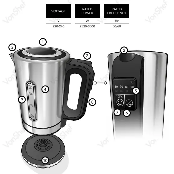 VonHaus-1.7L-Variable-Temperature-Kettle-1