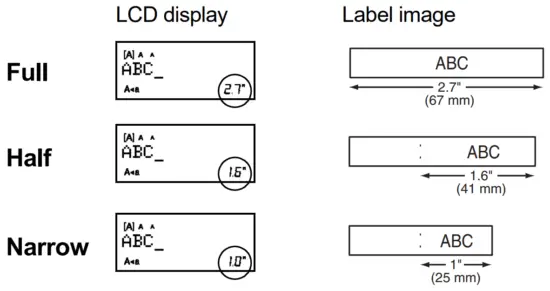 brother PT H103W P Touch Electronic Labeling System - fig 15