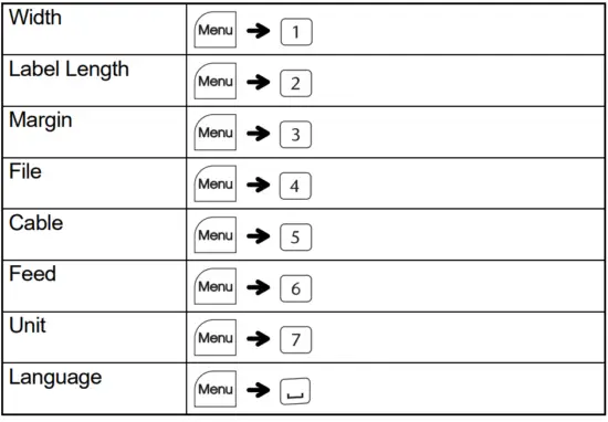brother PT H103W P Touch Electronic Labeling System - fig 22