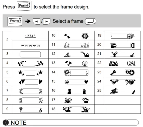 brother PT H103W P Touch Electronic Labeling System - fig19