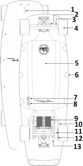 HOYT BOO'GER - Skateboard