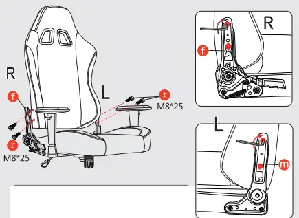 GTPLAYER EU-GT505-KD Gaming Chair 7