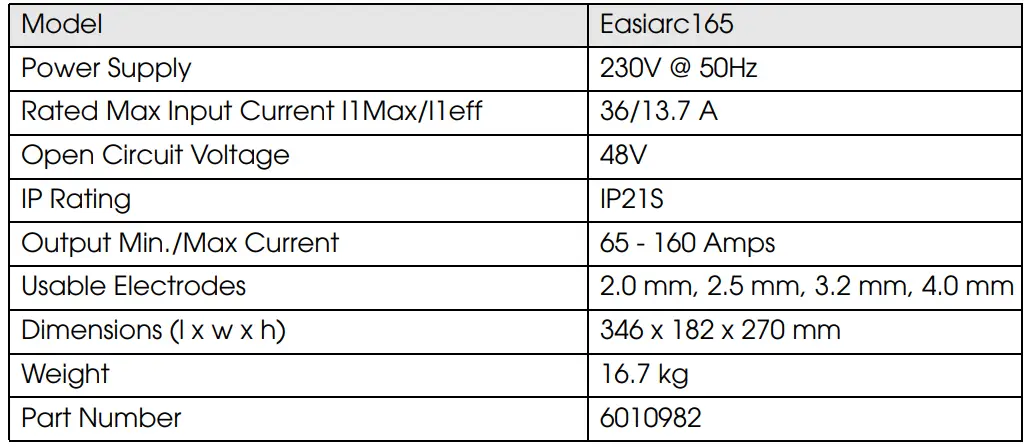 Clarke-EASIARC-165-160-Amp-ARC-Welder-13
