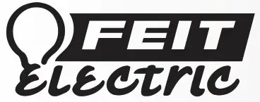 FEIT Electric Flat Panel Under Logo