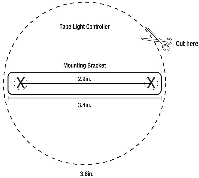 FEIT Electric Flexible Under Cabinet 192 Tape Light - TAMPLATE
