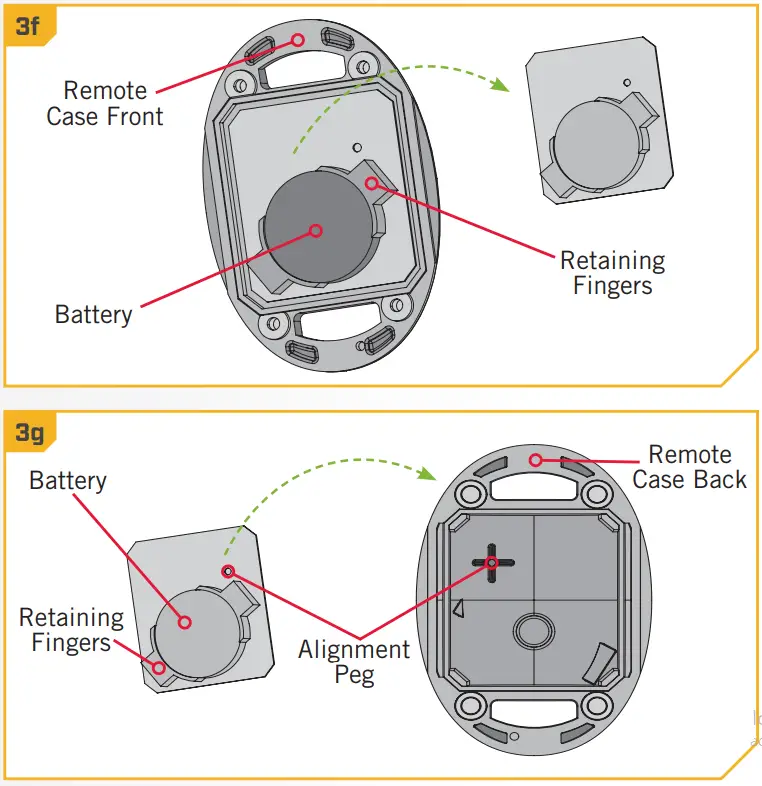 MINN KOTA 1358763 CoPilot for Freshwater Trolling Motor - REPLACING THE BATTERY 3