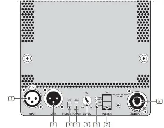TANNOY VXP 15HP WH 1600 Watt 15 Inch PowerDual Powered Sound Reinforcement Loudspeaker - figure 1