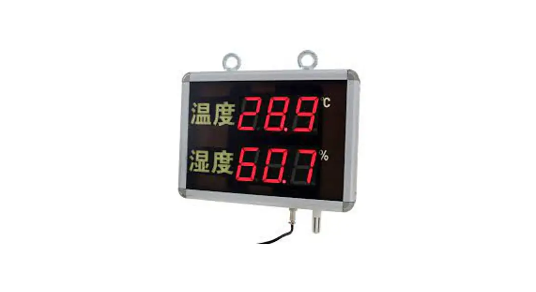 Klha Kd82b01 Large Screen Led Display Temperature And Humidity Billboard User Manual