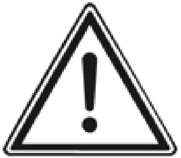 Warning symbol