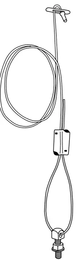 Puravent PA34WS Galvanized Wire Suspension Unit-fig1