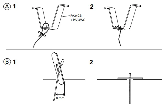 Puravent PA34WS Galvanized Wire Suspension Unit-fig2