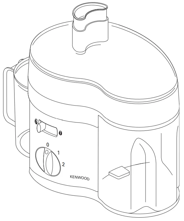 KENWOOD JE570 Series Juice Extractor -