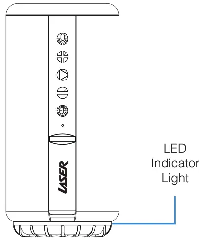 LASER SPK-FB10-149 Fabric Speaker - Fig1