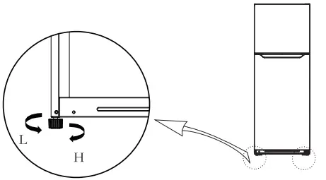 Midea MDRT437MTF02AP Top Freezer Refrigerator-fig6