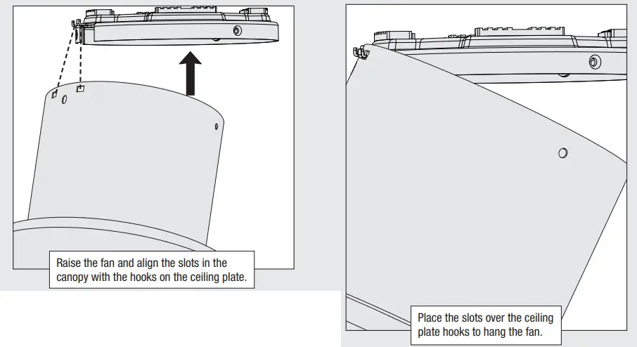 Hunter 51275 52 Inch Marshal Ceiling Fan with LED light - figure 5