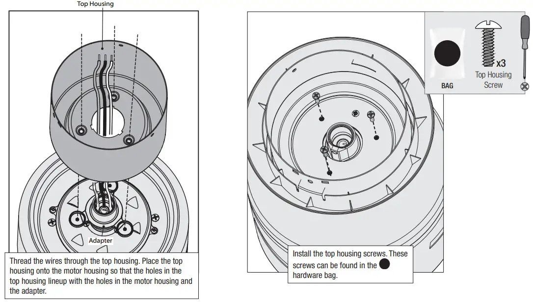 Hunter 51275 52 Inch Marshal Ceiling Fan with LED light - icon 5