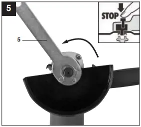 Einhell-BT-AG-500-Angle-grinder-FIG-5