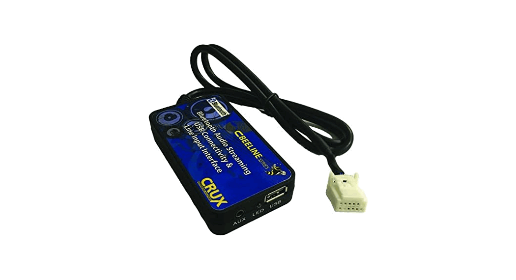Crux Bts-hn2 Bluetooth Audio Streaming Usb Player And Auxiliary Audio Input For Select Acura And Honda Vehicles Instruction Manual