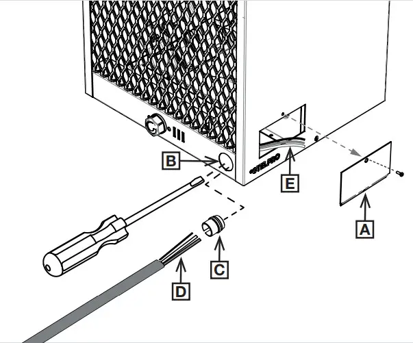 STELPRO SCH48TWBPL Portable Fixed Heater - BOX 1