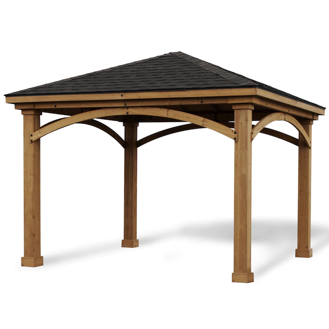 Home-Depot-Barrington-Light-Brown-Wooden-Gazebo-with-Hip-Roof-PRODUCT