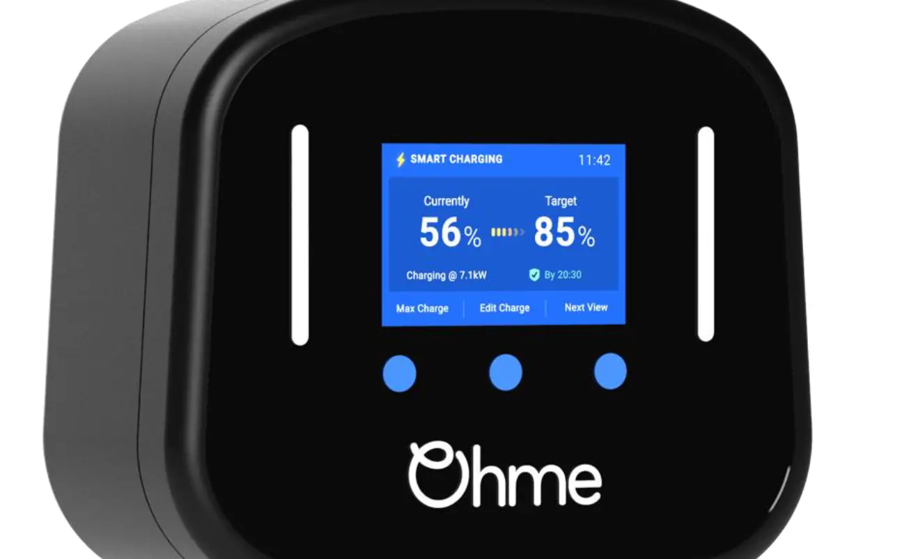 Ohme Ohome0002gb002 Home Pro 7kw Type 2 Tethered Charger User Manual