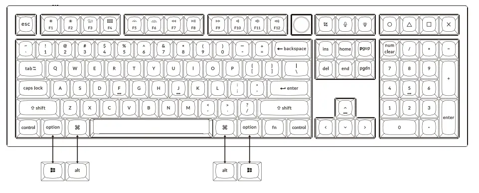 Keychron Q6 Knob Version Keyboard FIG 1