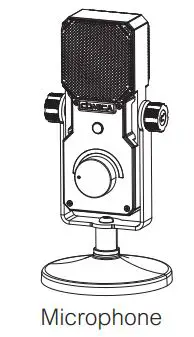 COMICA STA-U1 Cardioid Condenser USB Microphone - Main Part