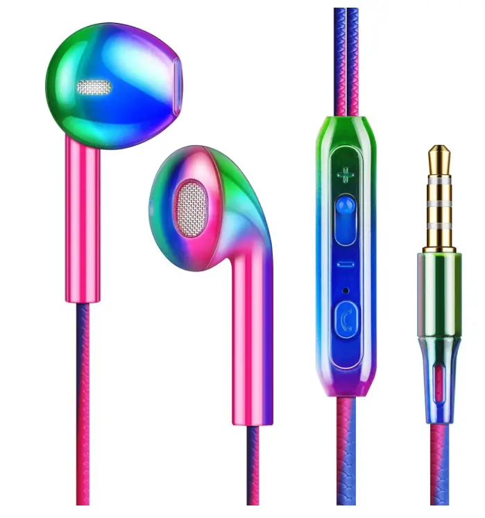 VOFUOE-Earbuds-with-Microphone-Wired in-Ear-Headphones