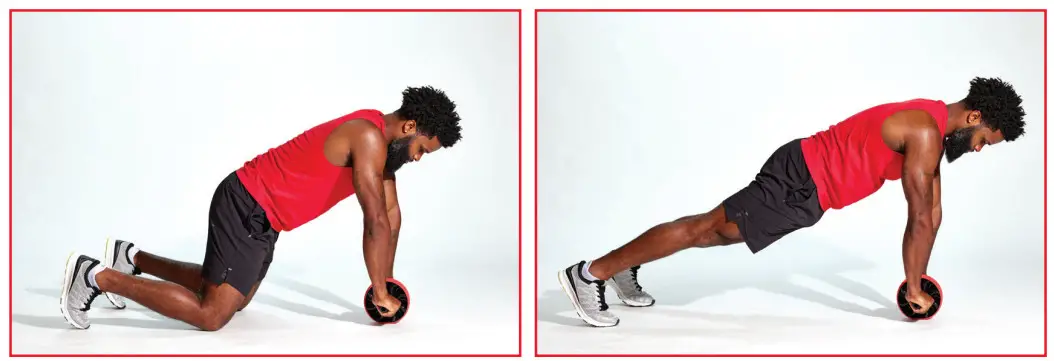 ECHELON 15-64656 AB Wheel and Knee Pad - Man 2