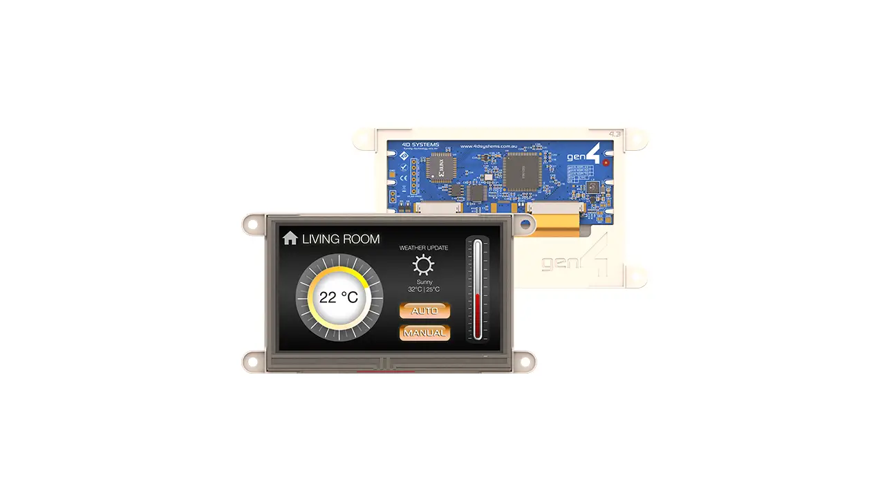 4d Systems Gen4-4dpi-43t/ct-clb Intelligent Display Modules For Raspberry Pi User Guide