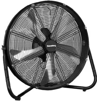 Sealey Hvf20 20 Inch Industrial High Velocity Floor Fan Instruction Manual