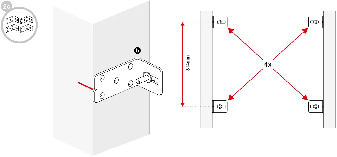 Bowers Wilkins ISW-6 Wall Subwoofer 2c