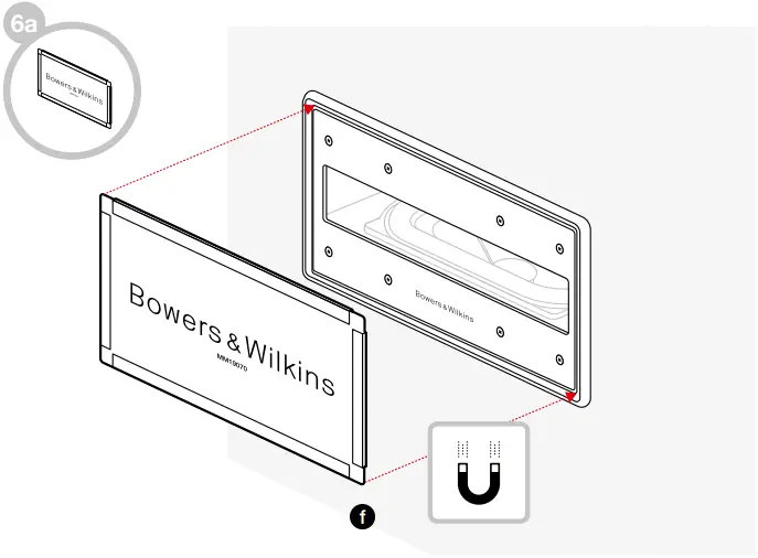 Bowers Wilkins ISW-6 Wall Subwoofer 6a