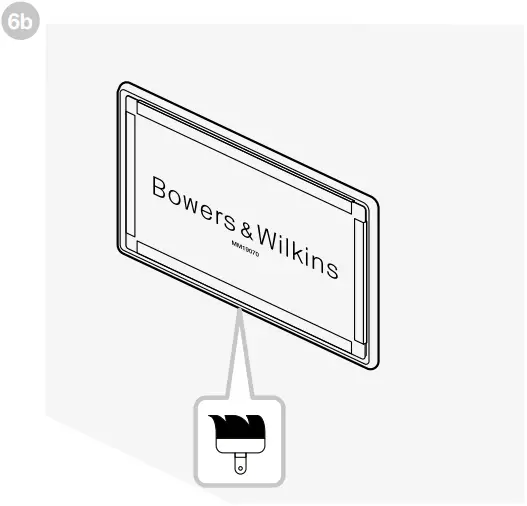 Bowers Wilkins ISW-6 Wall Subwoofer 6b