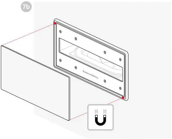 Bowers Wilkins ISW-6 Wall Subwoofer 7b