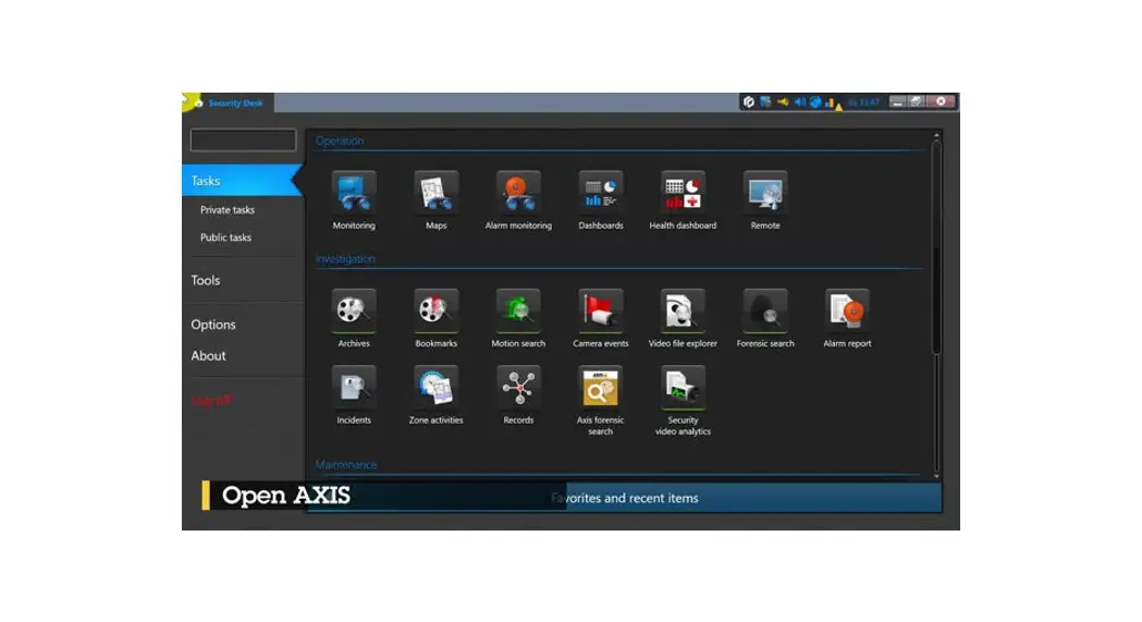 Axis Forensic Search For Genetec Software User Manual