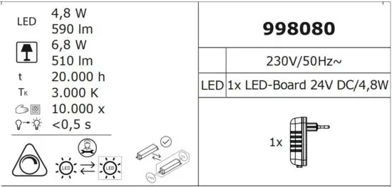 LeuchtenDireckt 11011 18 DAWDA LED Table Lamp.JPG