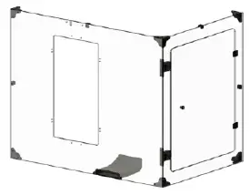 3DUpFITTERS CR-10 Max Enclosure Box Case Kit-15