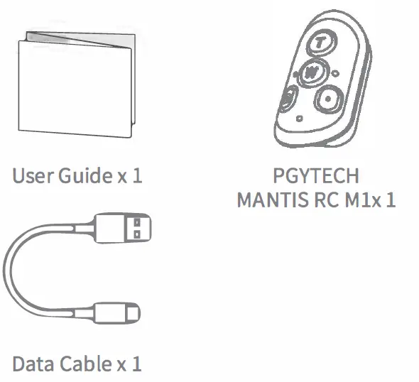 PGYTECH P-CG-082 Mantis RC M1 for Tripod fig (1)