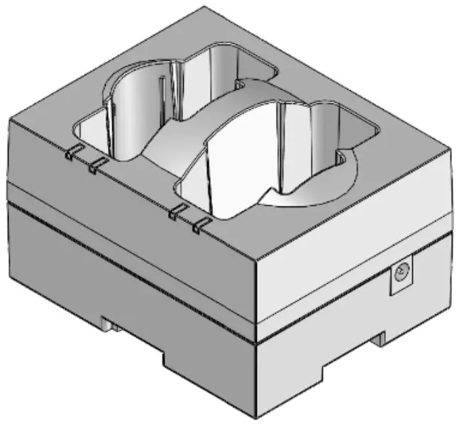 GALAXY AUDIO Any Spot AS DCTVMBP Twin Bodypack Charging Stand - FIG 1