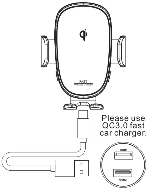 Shenzhen I Link Technology WP31 A Fast Wireless Charger - Phone charging