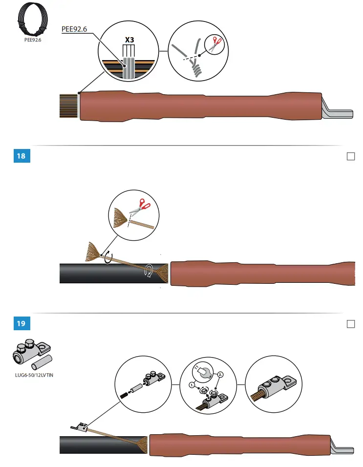 ENSTO HOT1.1202L Heat Shrink Outdoor Term - Fig 10